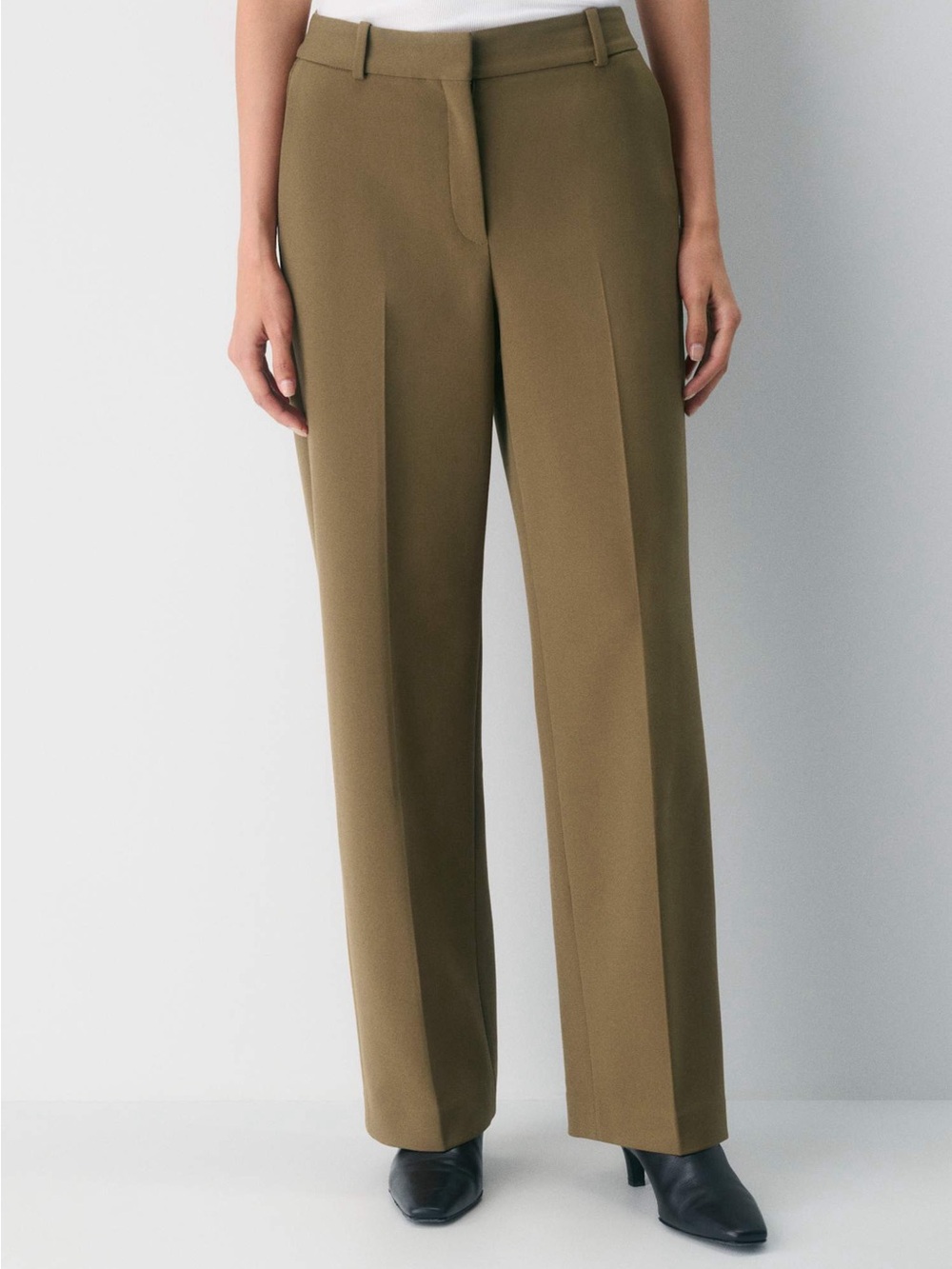 NWT Aritzia Agency Pant - Eversential in Cello Brown